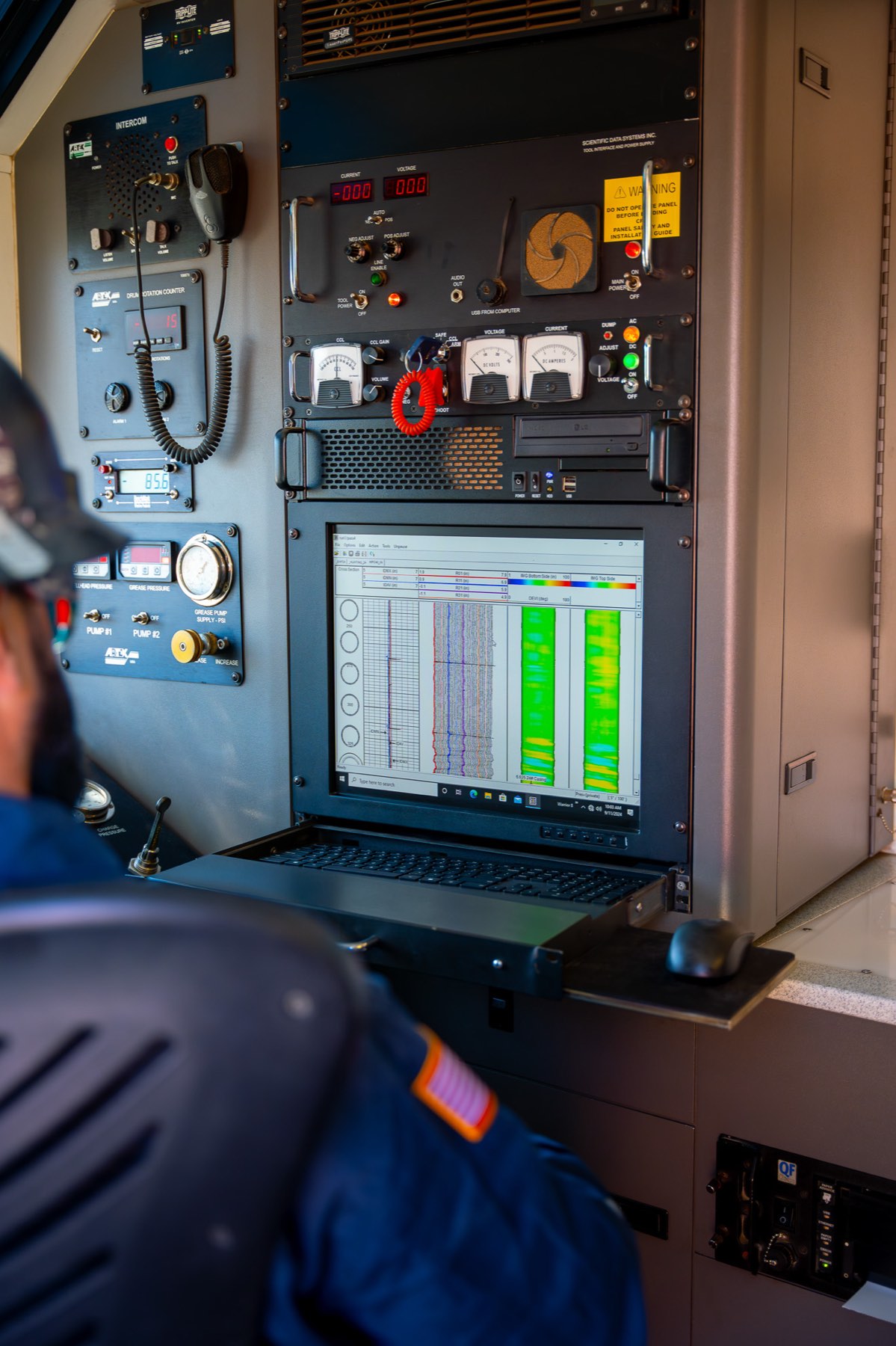 Logging control panel